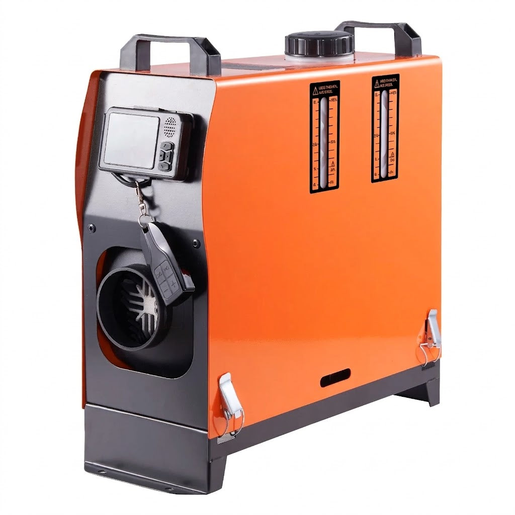 8 KW Diesel Air Heater, Bluetooth App Control All-in-one Diesel Heater with Automatic Altitude Adjustment, Remote Control and LCD, Portable Parking Heater for RV Trailer Camper Van Boat